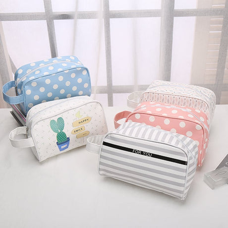 Multifunctional Zipper Cosmetic Bag for Women