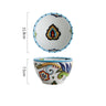 Bohemian Hand-Painted Ceramic Bowls for Home Use