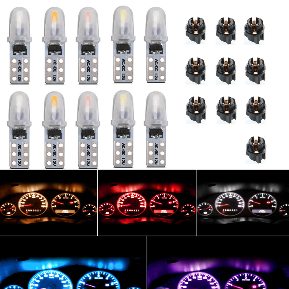 LED Car Dashboard Indicator Light T5 Base Upgrade