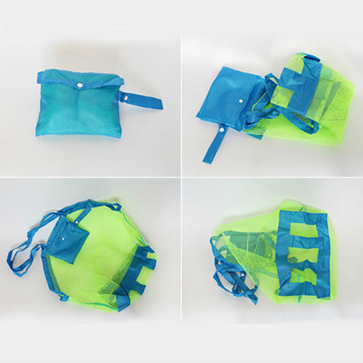 Beach Bag with Storage Mesh Pouch and Organizer