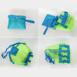 Beach Bag with Storage Mesh Pouch and Organizer