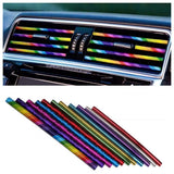 20-Piece Universal Car Vent Trim Decorative Strips