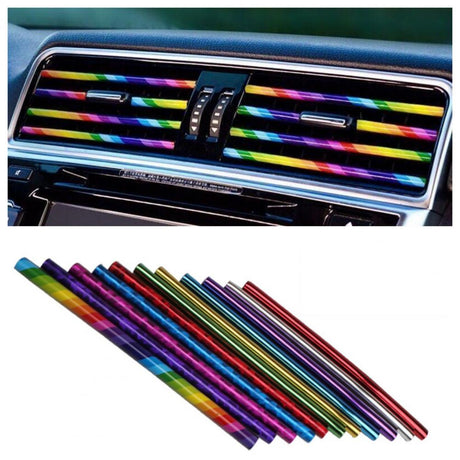 20-Piece Universal Car Vent Trim Decorative Strips