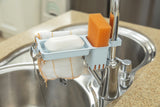 Sink Drainage Storage Rack with Sponge Organizer