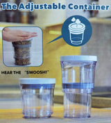 New Vacuum Sealed Expandable Food Storage Container