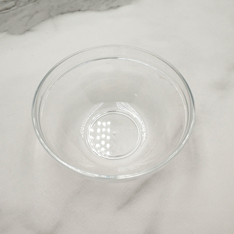 Transparent Mask Bowl Set with Soft Brush (Approx. 6CM)