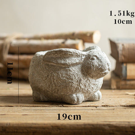 Vintage Animal Succulent Pot for Garden Decor