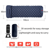 Outdoor Inflatable Mattress - TPU Lightweight Camping Pad