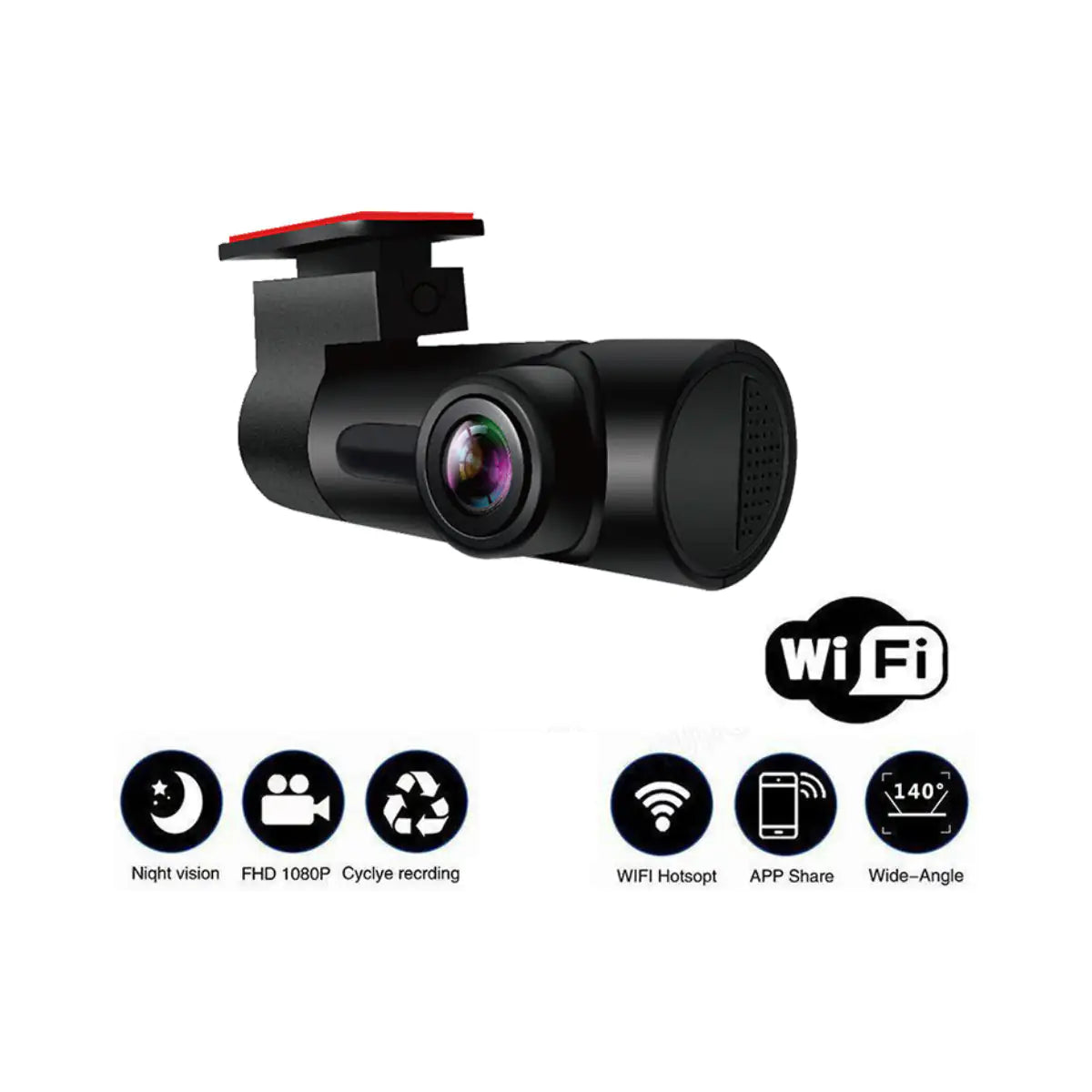 Modern Car Dash Camera