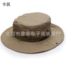 Camouflage Outdoor Round Brim Hat for Hiking