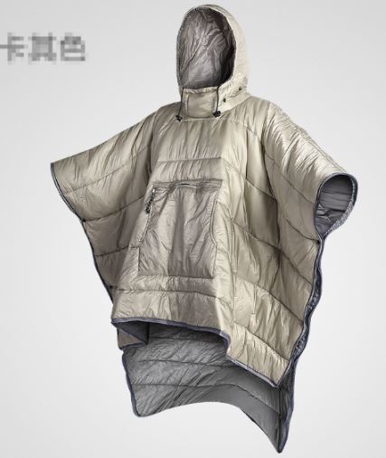 Sleeping Bag Cloak Portable Camping Quilt