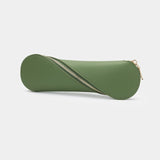 Slim Pencil Case Makeup Brush Holder with Zipper Pouch