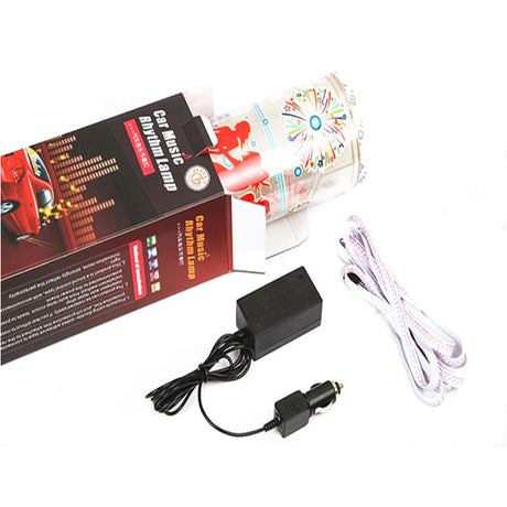 Car Interior LED Music Rhythm Ambient Light Decor
