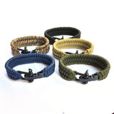 Outdoor Camping Emergency Parachute Cord Bracelet