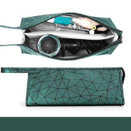 Travel Portable Hair Dryer Storage Bag – PU Organizer Case