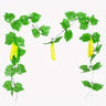2 Pieces Fake Plastic Grapes Vines for Home Decor