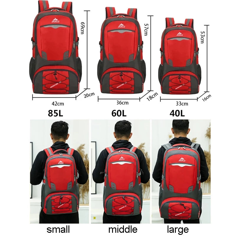 Large Capacity Waterproof Backpack for Camping & Mountaineering