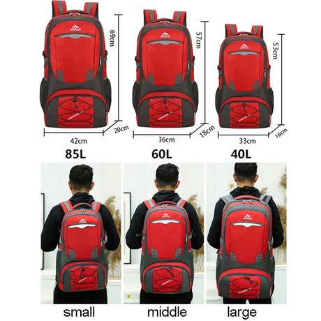 Large Capacity Waterproof Backpack for Camping & Mountaineering
