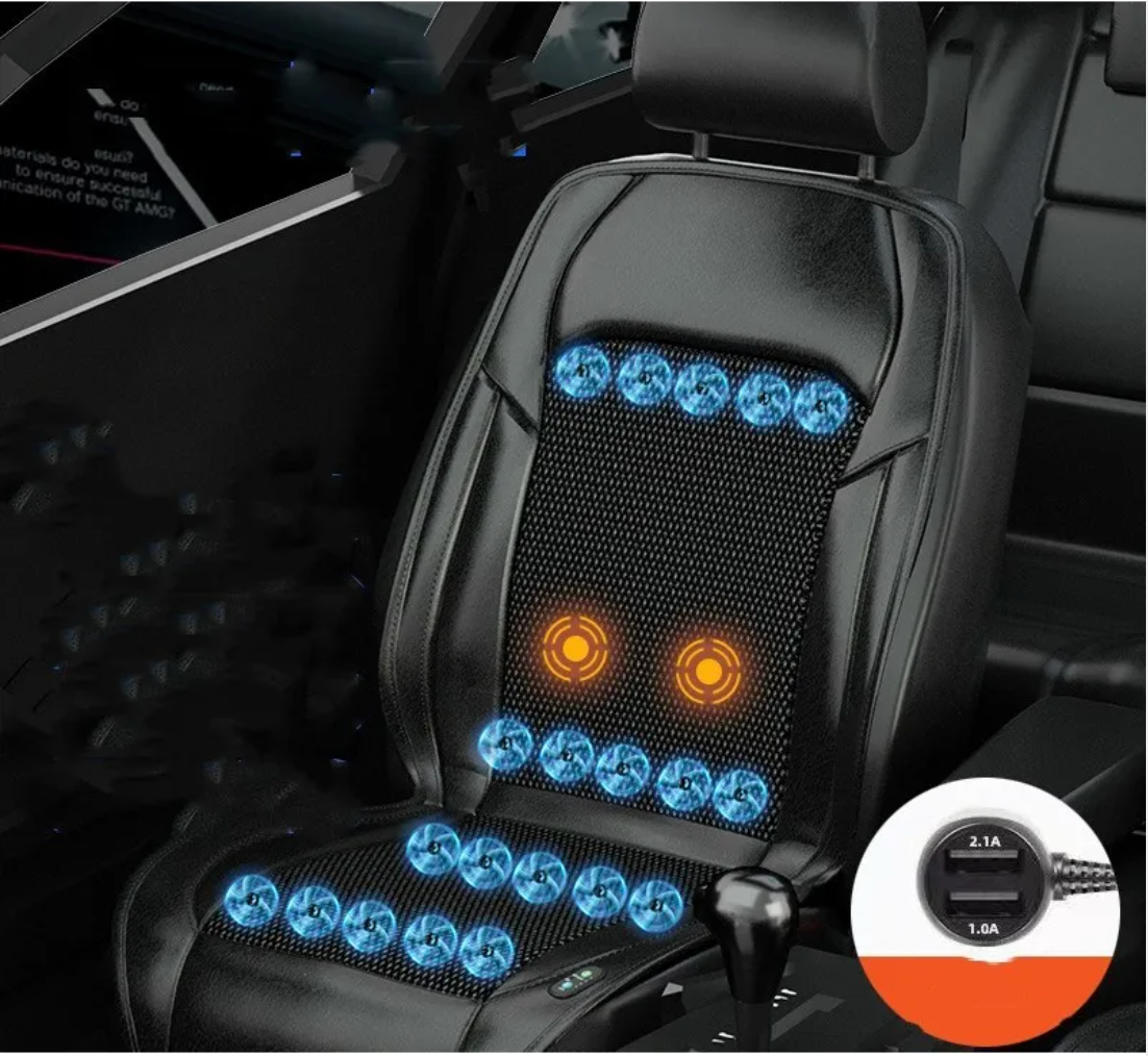 Ventilated Car Seat Cushion with Fan