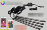 Car Interior Atmosphere Light, 5V USB & 12V Music Control