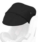 Manito Sun Shade Extender/Auxiliary Canopy for Car Seat (Black)