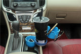 Multifunctional Rotating Car Cup Holder Organizer