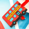 Creative Cartoon Silicone Luggage Tag for Suitcases