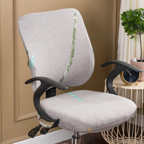 Simple Stretchable Office Chair Cover Set