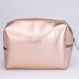 Pink Gold Women’s Makeup Organizer Cosmetic Bag