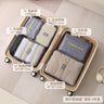 7-Piece Travel Packing Cubes Set for Clothes Storage