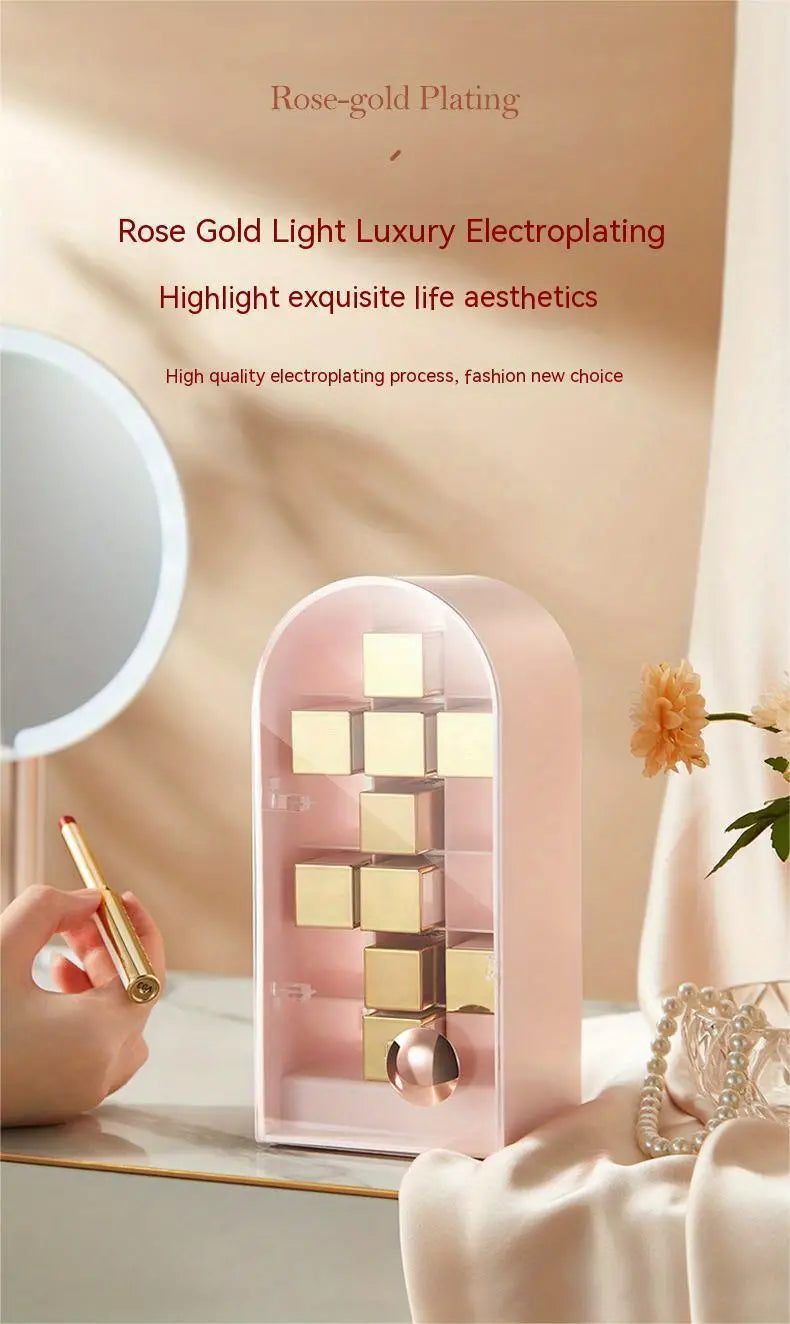 Lipstick Organizer and Storage Box with 18 Capacity