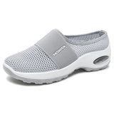 Breathable Mesh Half Support Women's Casual Shoes
