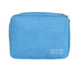 Two Layer Waterproof Multifunctional Data Cable Storage Bag