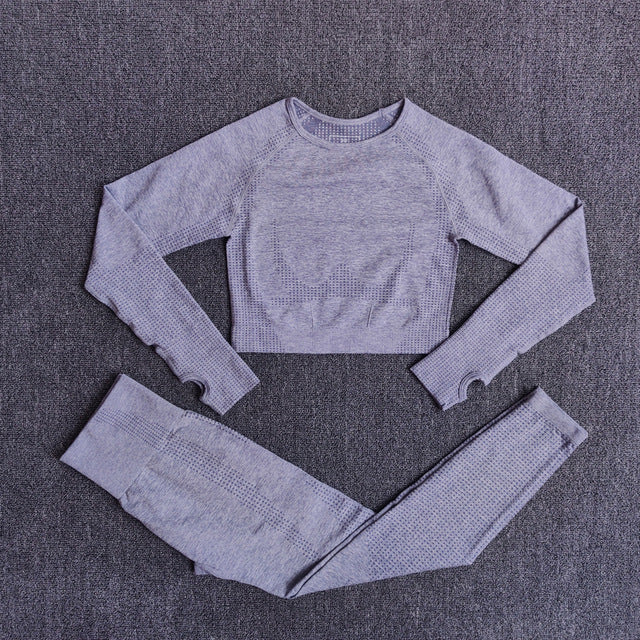 High Waist Yoga Pants Set
