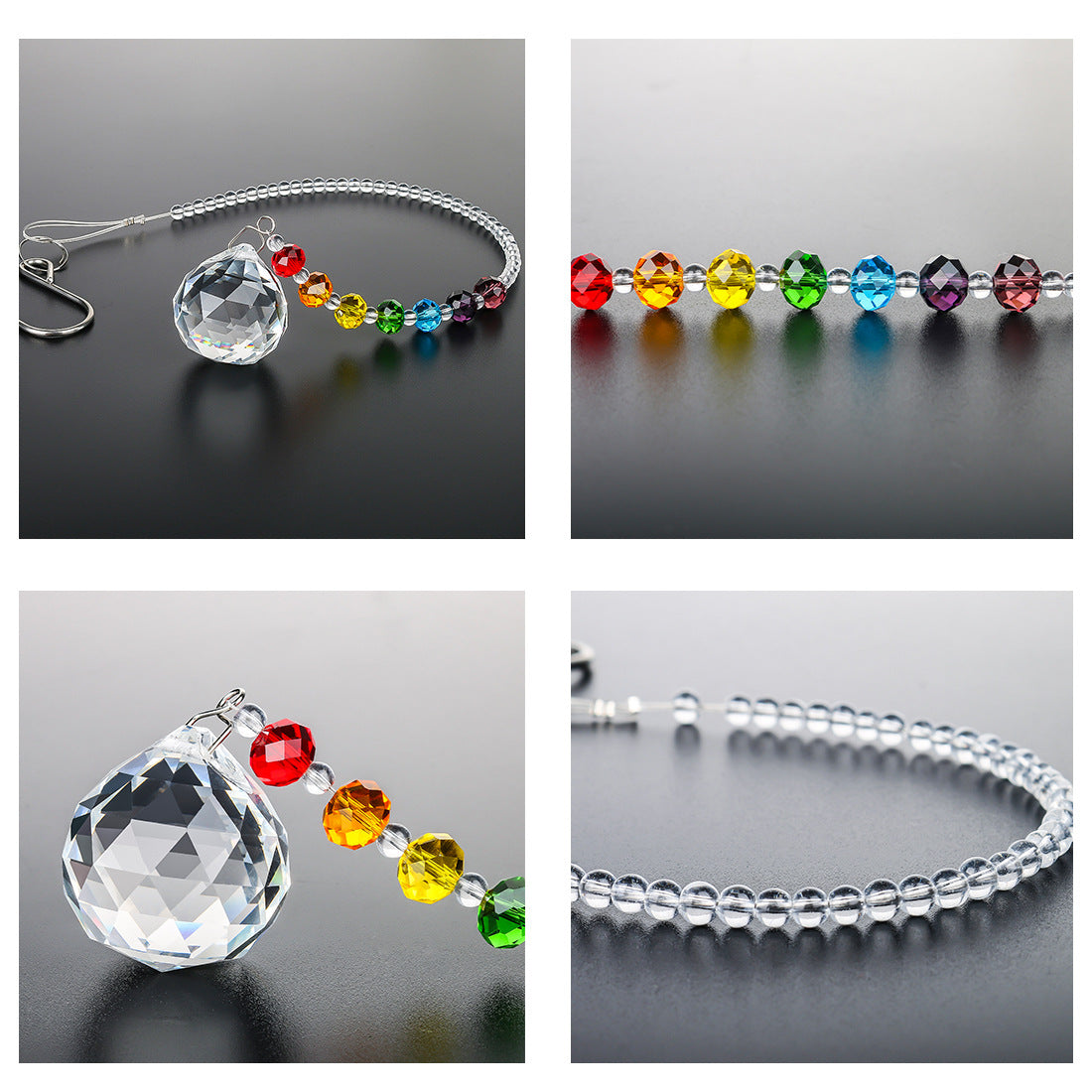 DIY Crystal Pendant Home Decor for Weddings and Cars