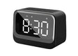 Denver EC-54B Dual Alarm Clock Speaker with Bluetooth & LCD Display