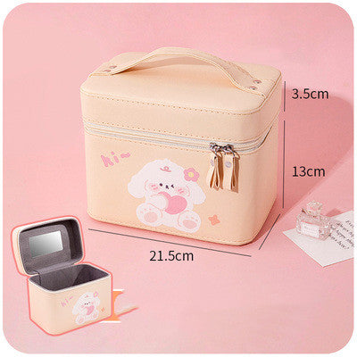 Portable Double Layer Multifunctional Makeup Bag