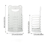 Large Waterproof Wall-Hanging Laundry Basket for Storage