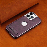 Premium Leather Stand Phone Case