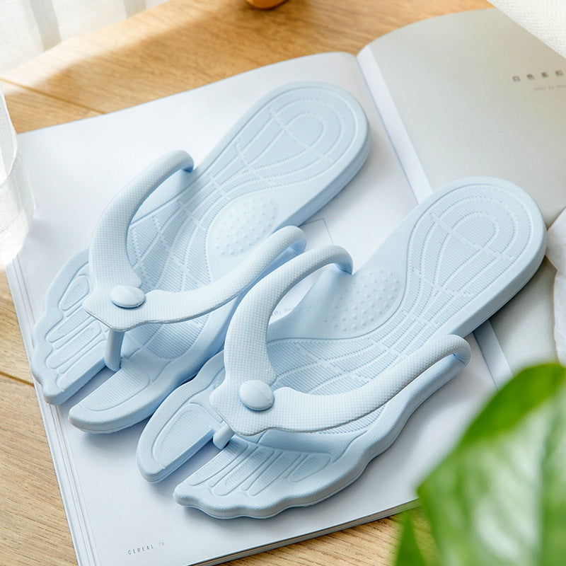 Travel-Friendly Foldable EVA Flip-Flops for Couples