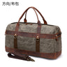 Vintage Waxed Canvas Travel Bag for Camping and Storage