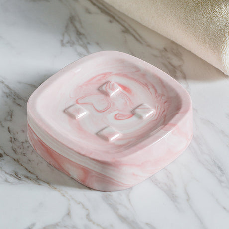 Nordic Ceramic Bathroom Accessory Set (4 Pieces)