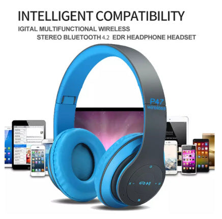 P47 Wireless Bluetooth Headphones for Gaming and Calls