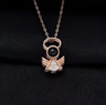 100 Languages Angel Projection Necklace