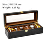 Elegant Wooden Watch and Jewelry Organizer Box