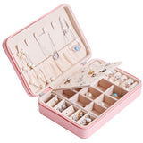 New Portable PU Minimalist Jewelry Organizer Box