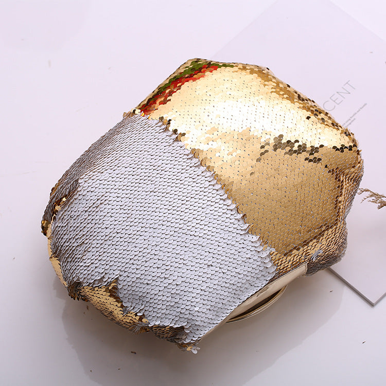 Reversible Sequin Makeup Bag - Mermaid Storage Pouch