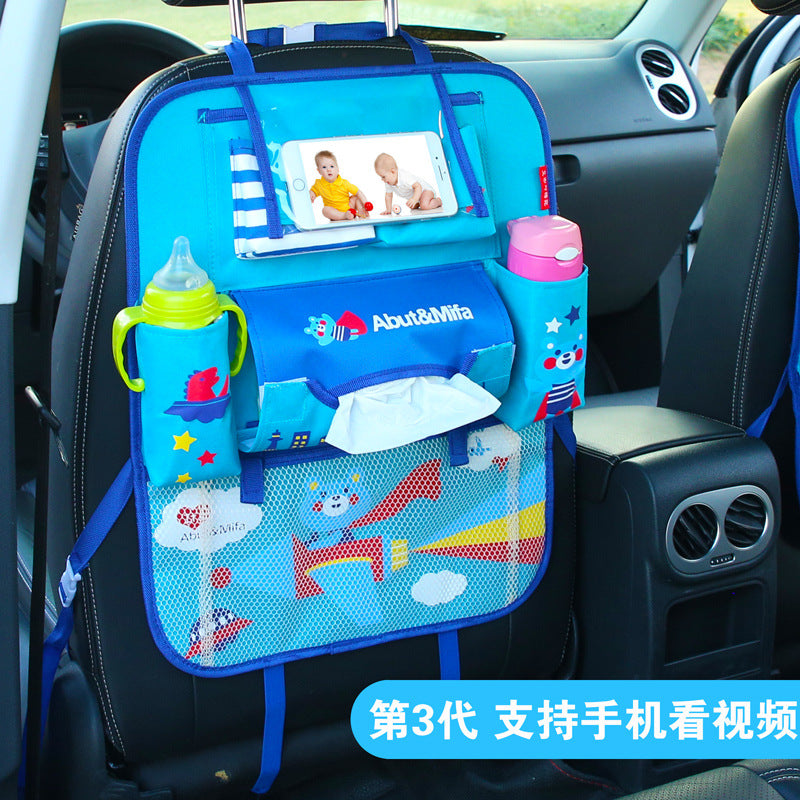 Creative Cartoon Car Seat Back Storage Organizer Bag