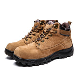 Men's Waterproof Leather Hiking Boots for Fall/Winter