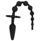 Silicone Beaded Anal Plug Prostate Massager